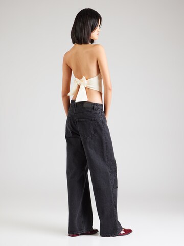 Monki - Ropa ancha Vaquero en negro