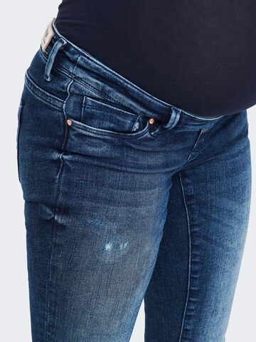 Only Maternity Skinny Jeans in Blauw