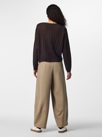 PIECES Pullover in Braun