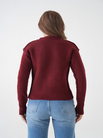 Cardigan WOMAN VISION en rouge