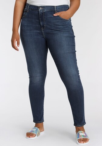 Levi's® Plus Skinny Jeans in Blue: front