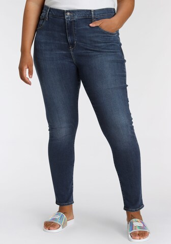 Levi's® Plus Skinny Jeans in Blau: predná strana