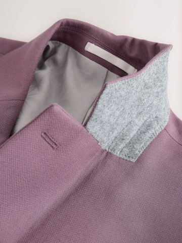 Next Slim Fit Sakko in Lila