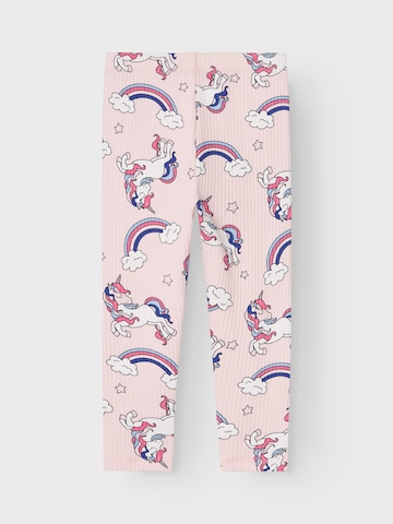 NAME IT Slim fit Leggings 'VIPIA' in Pink