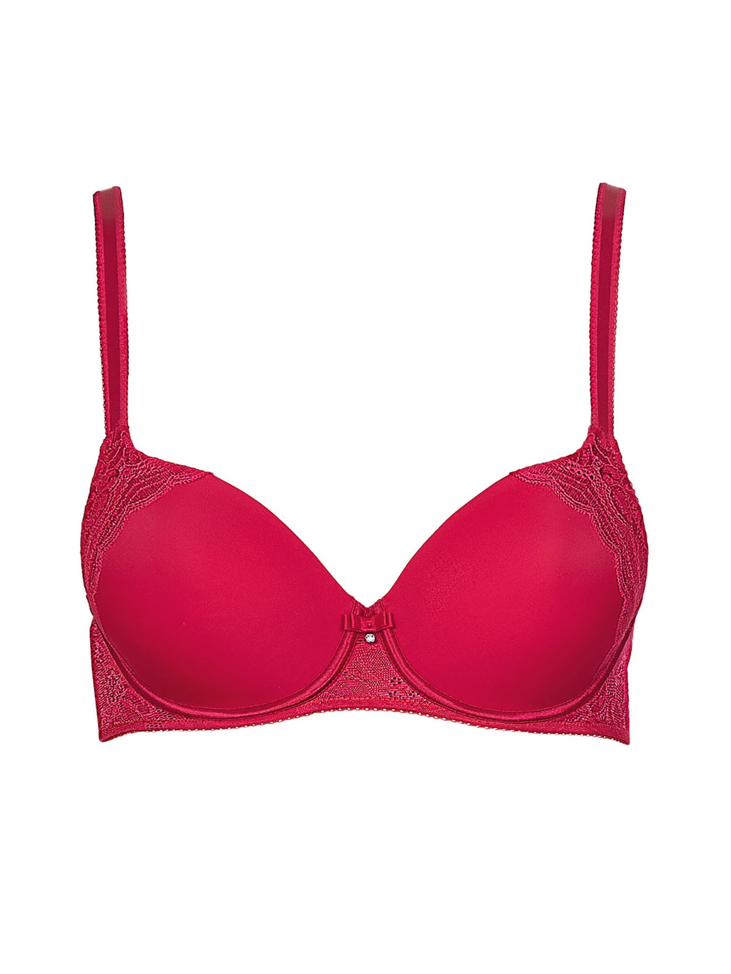 Lisca Classic Bra 'Evelyn' in Red