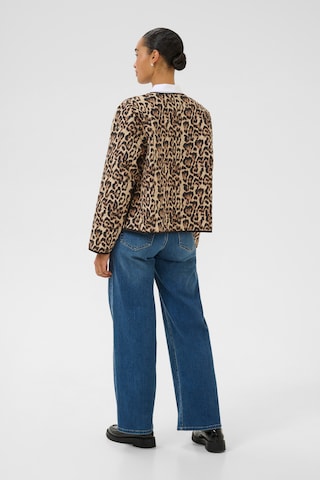 Kaffe Jacke 'Valia' in Braun
