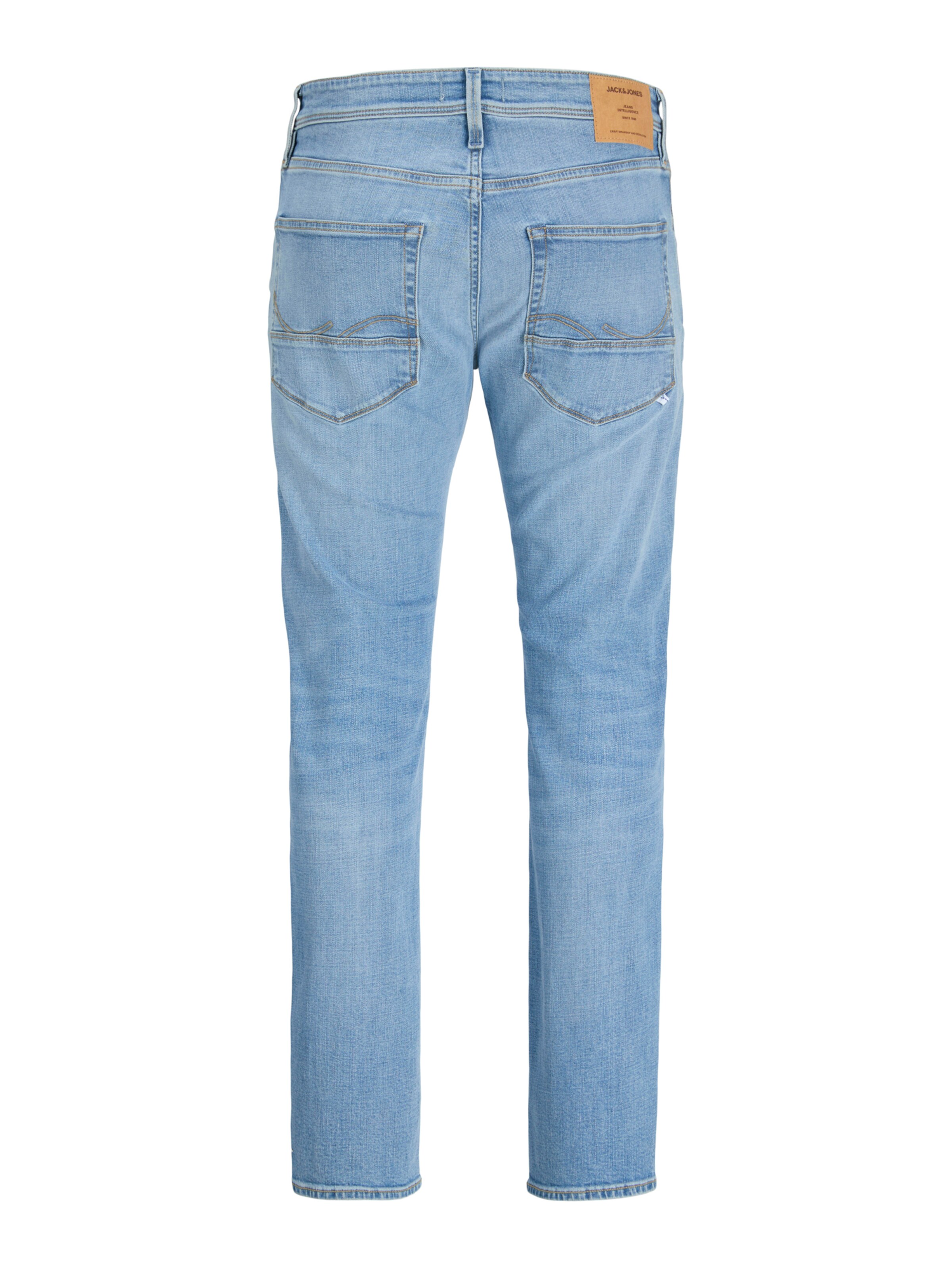 JACK & JONES Tapered Jeans 'JJIMike JJFox' in Blue