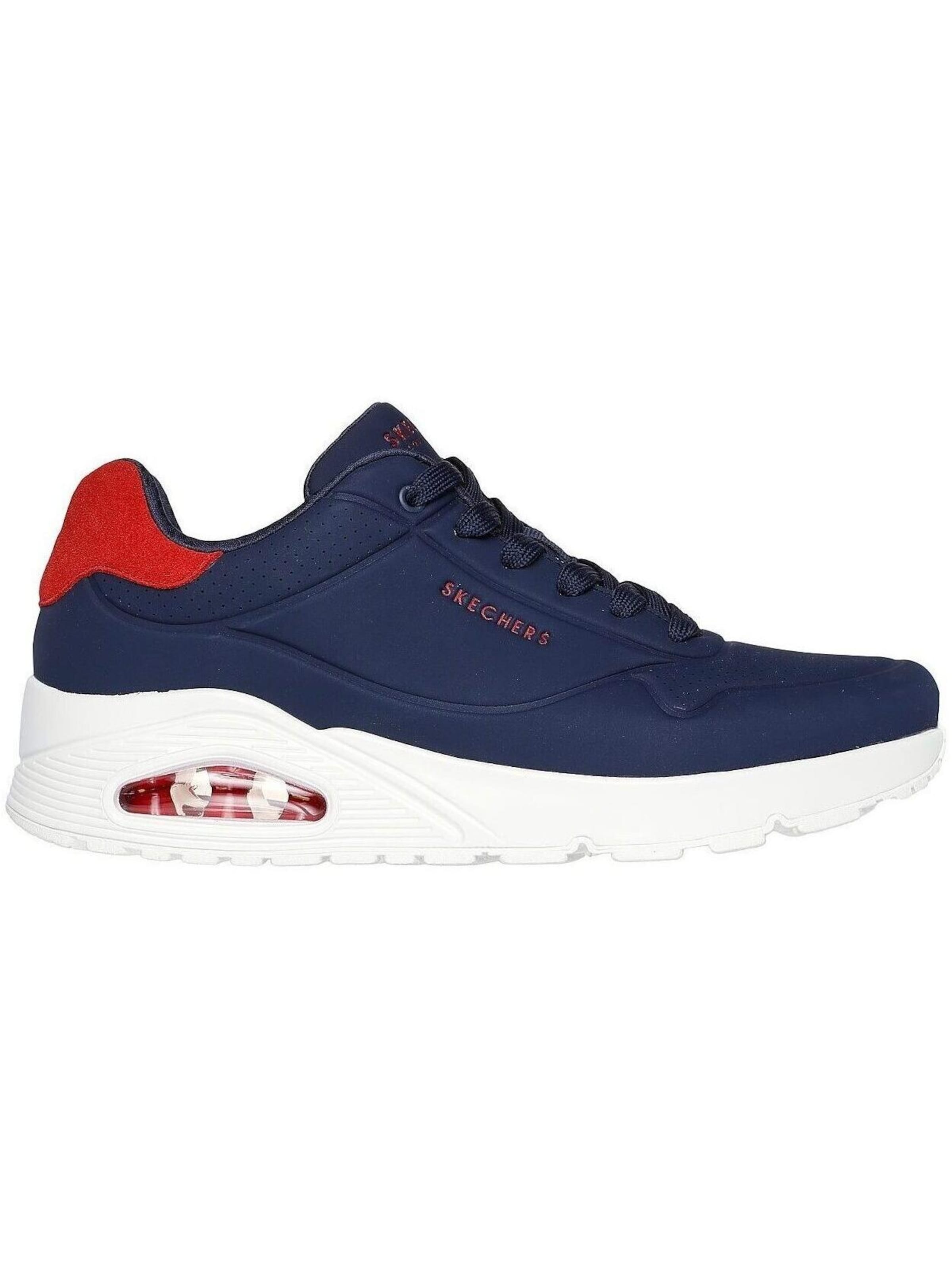 SKECHERS Sportschoen 'Uno - Suited On Air' in Blauw