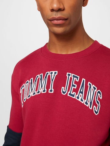 Sweat-shirt Tommy Remixed en rouge