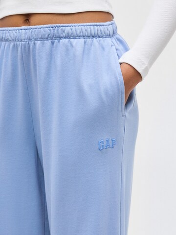 Gap Petite - Perna larga Calças '1969' em azul