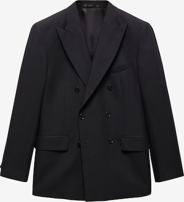 Coupe regular Veste de costume 'Vigil' MANGO MAN en noir : devant