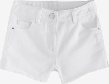 Next Jeans in White: front