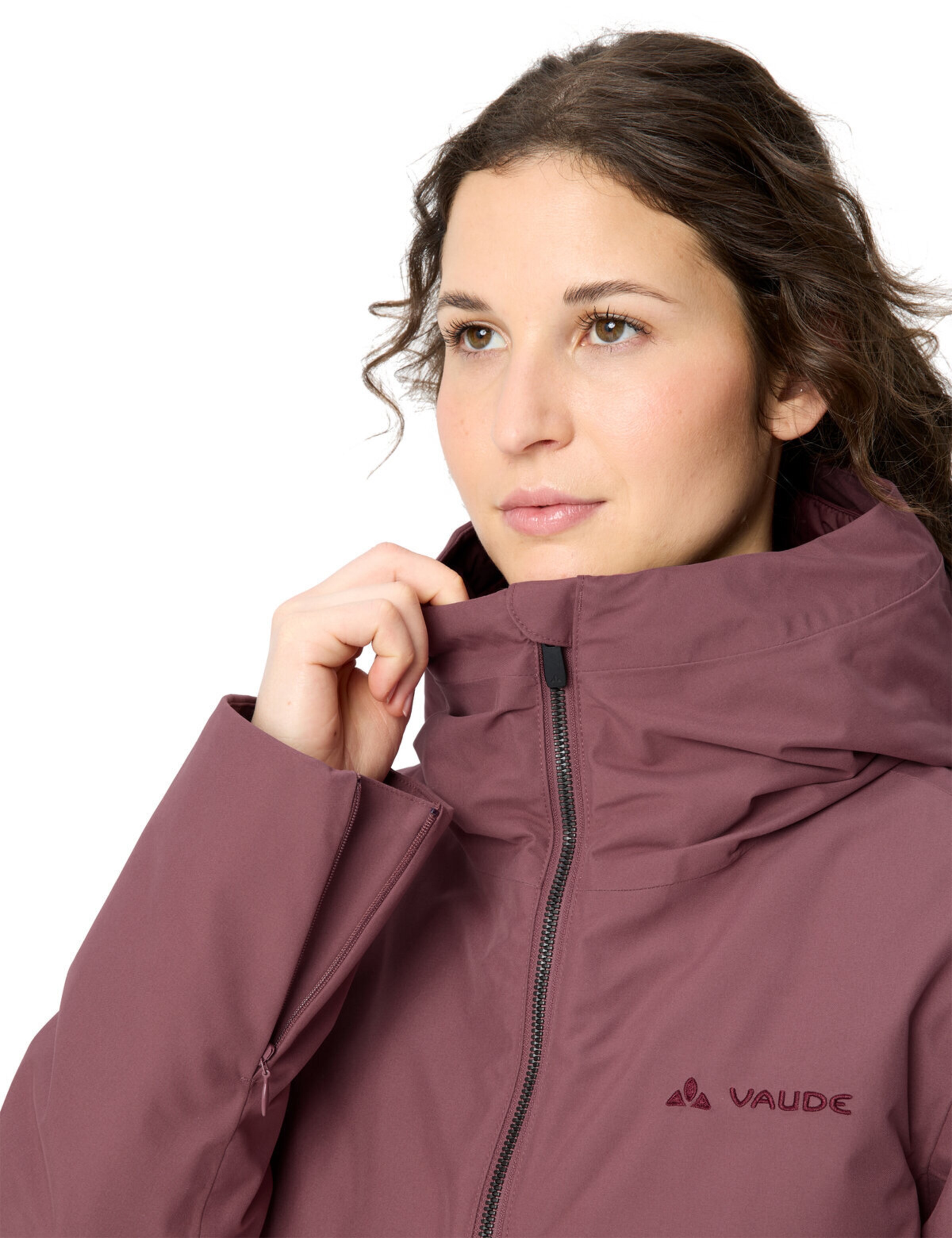 VAUDE Outdoormantel 'Annecy III' in Rood