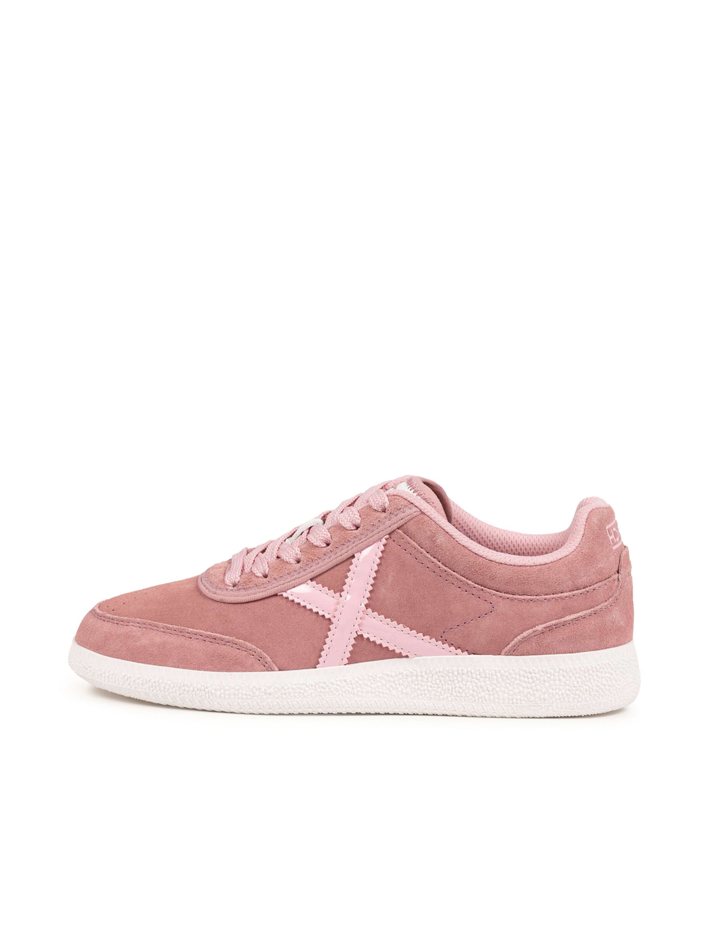 Baskets basses 'Rumba' MUNICH en rose : devant