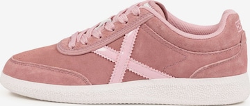 Baskets basses 'Rumba' MUNICH en rose : devant