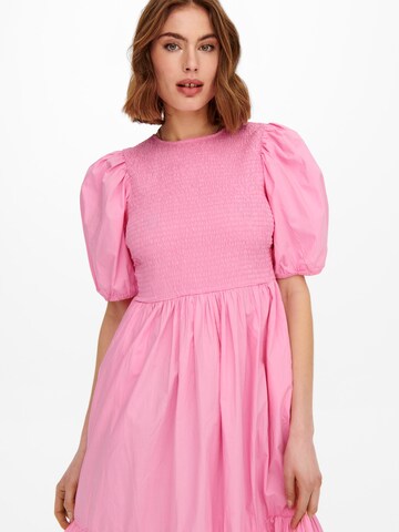 ONLY Платье 'Lesley' в Ярко-розовый