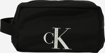 Calvin Klein Jeans Laundry Bag in Black: front
