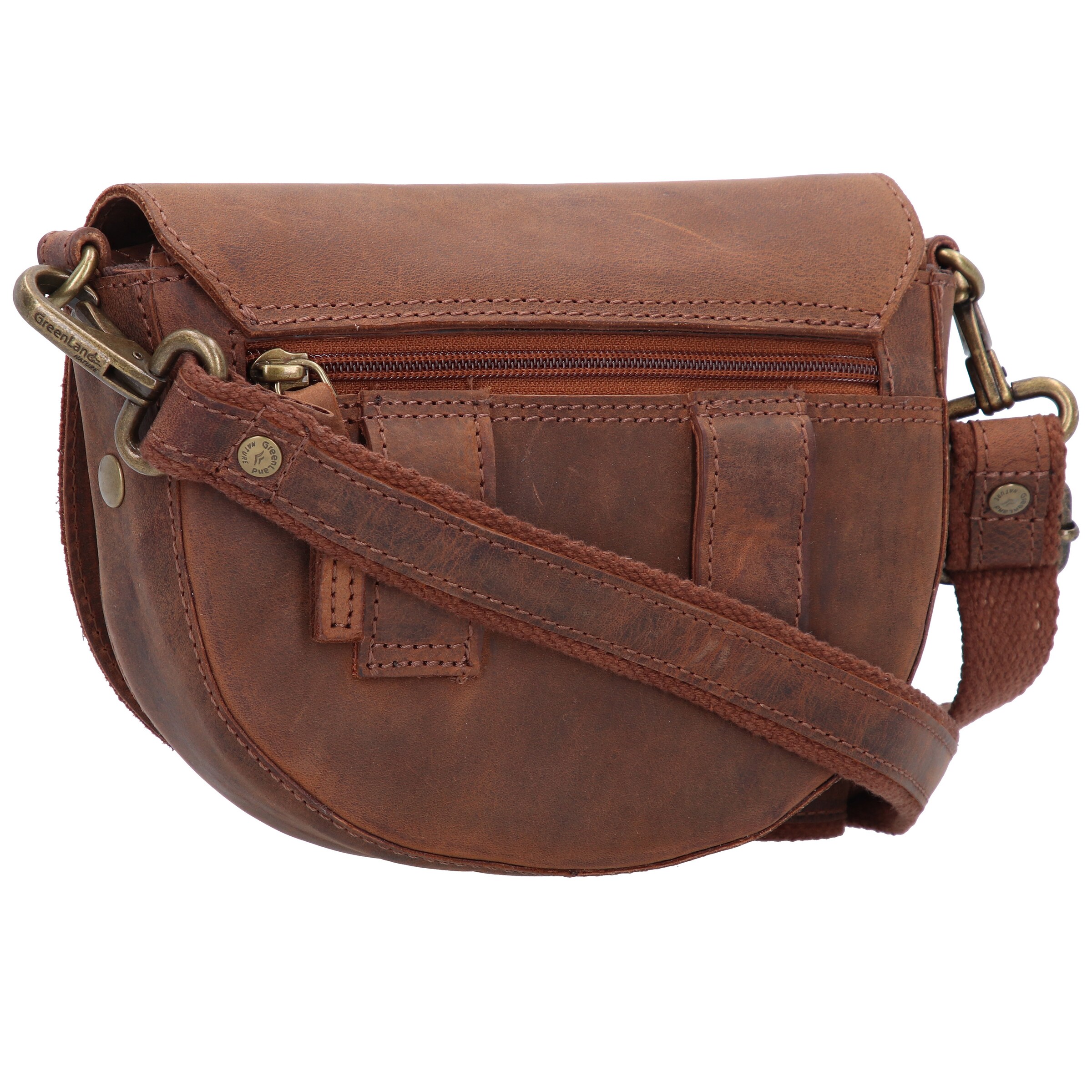 Greenland Nature Schoudertas 'Montenegro' in Bruin