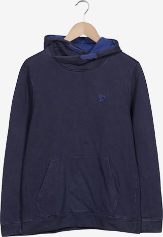 TOM TAILOR Kapuzenpullover M in Blau: Vorderseite
