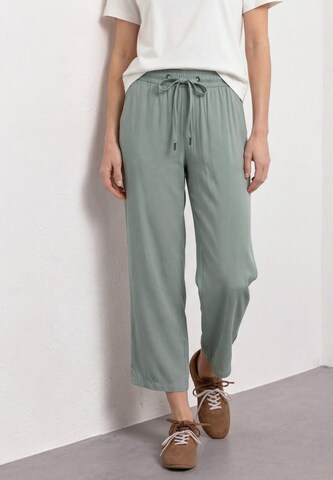 STREET ONE Wide leg Pants in Green