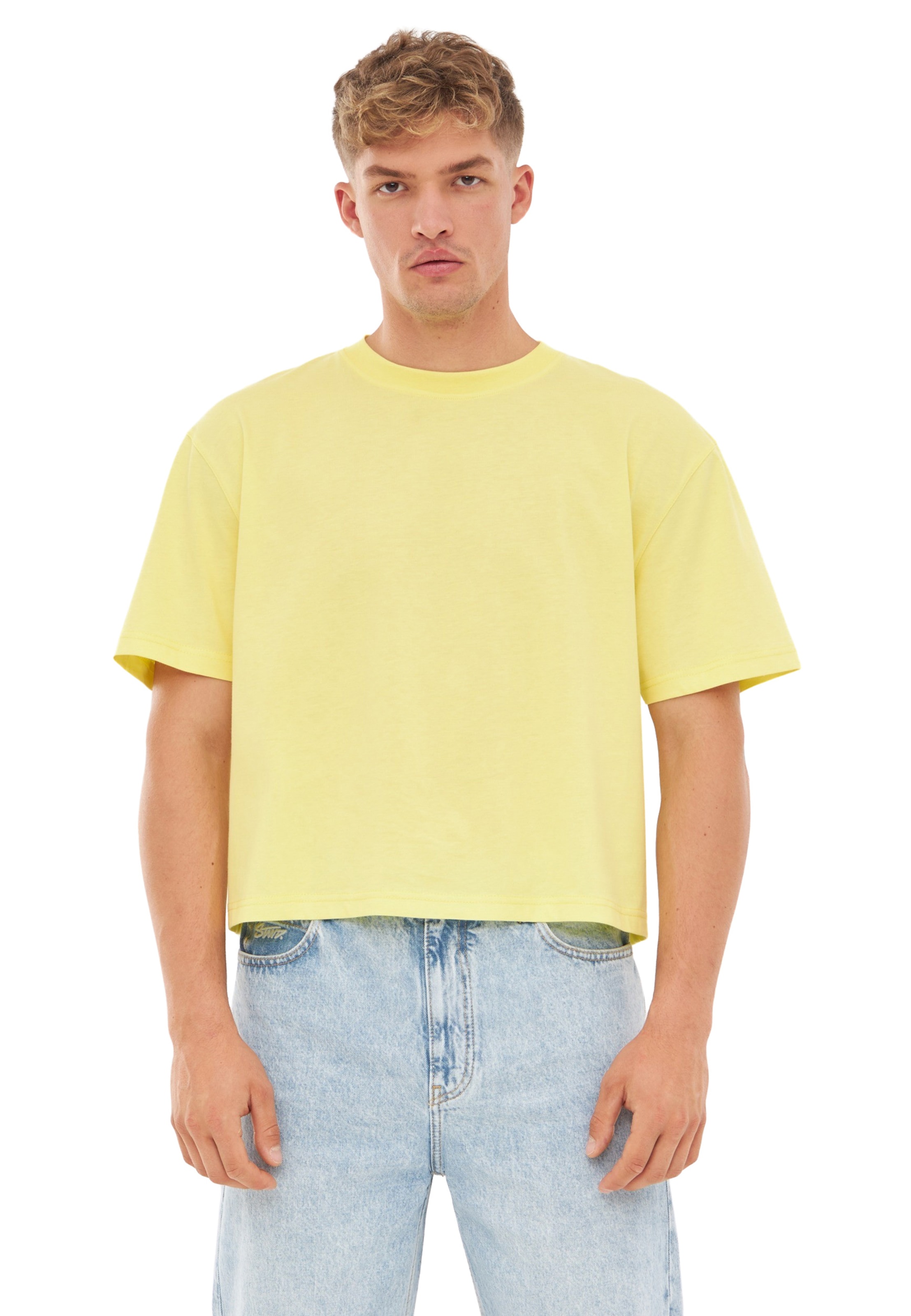 Johnny Urban T-shirt 'Zoey' i gul