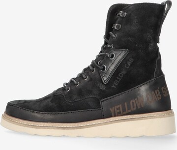YELLOW CAB Lace-Up Boots 'Wings 5-c' in Black: front