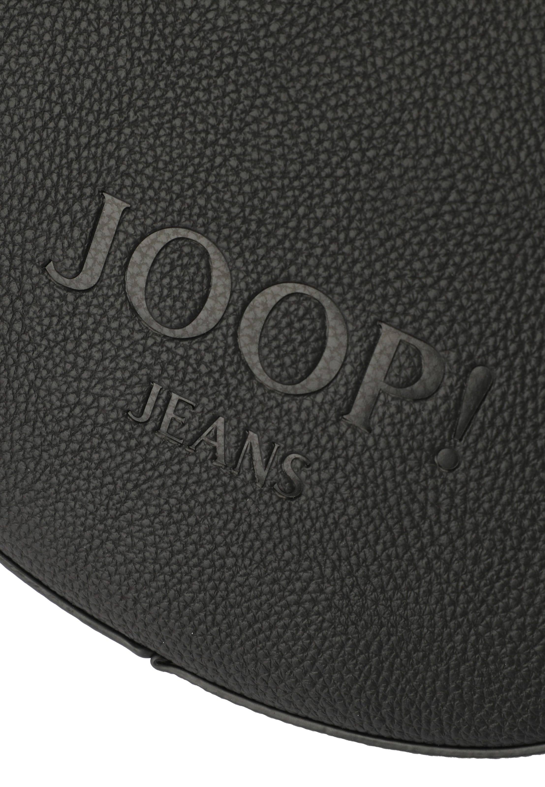 JOOP! Jeans - Mala de ombro 'Lettera 1.0 Stella' em preto