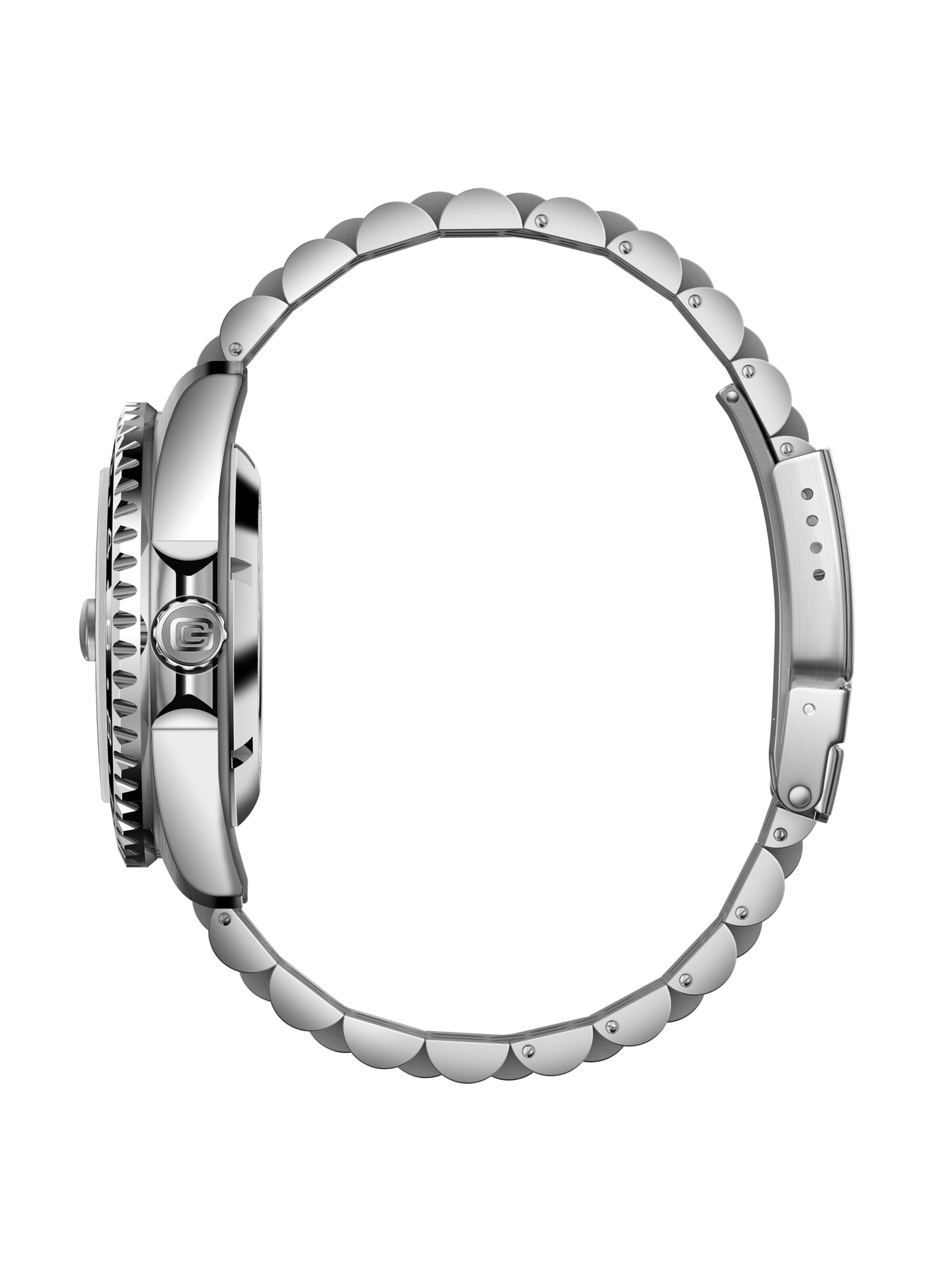 Gigandet Analoguhr 'WORLD TRIP GMT CERAMIC'‌ in Schwarz