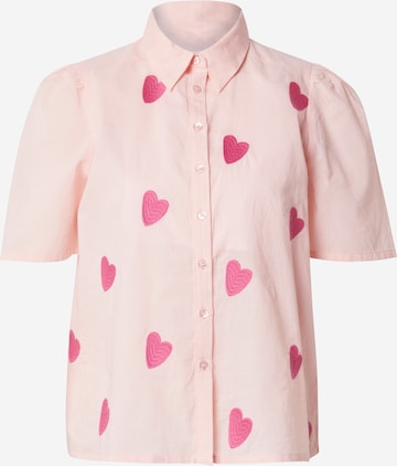 Chemisier Compania Fantastica en rose : devant