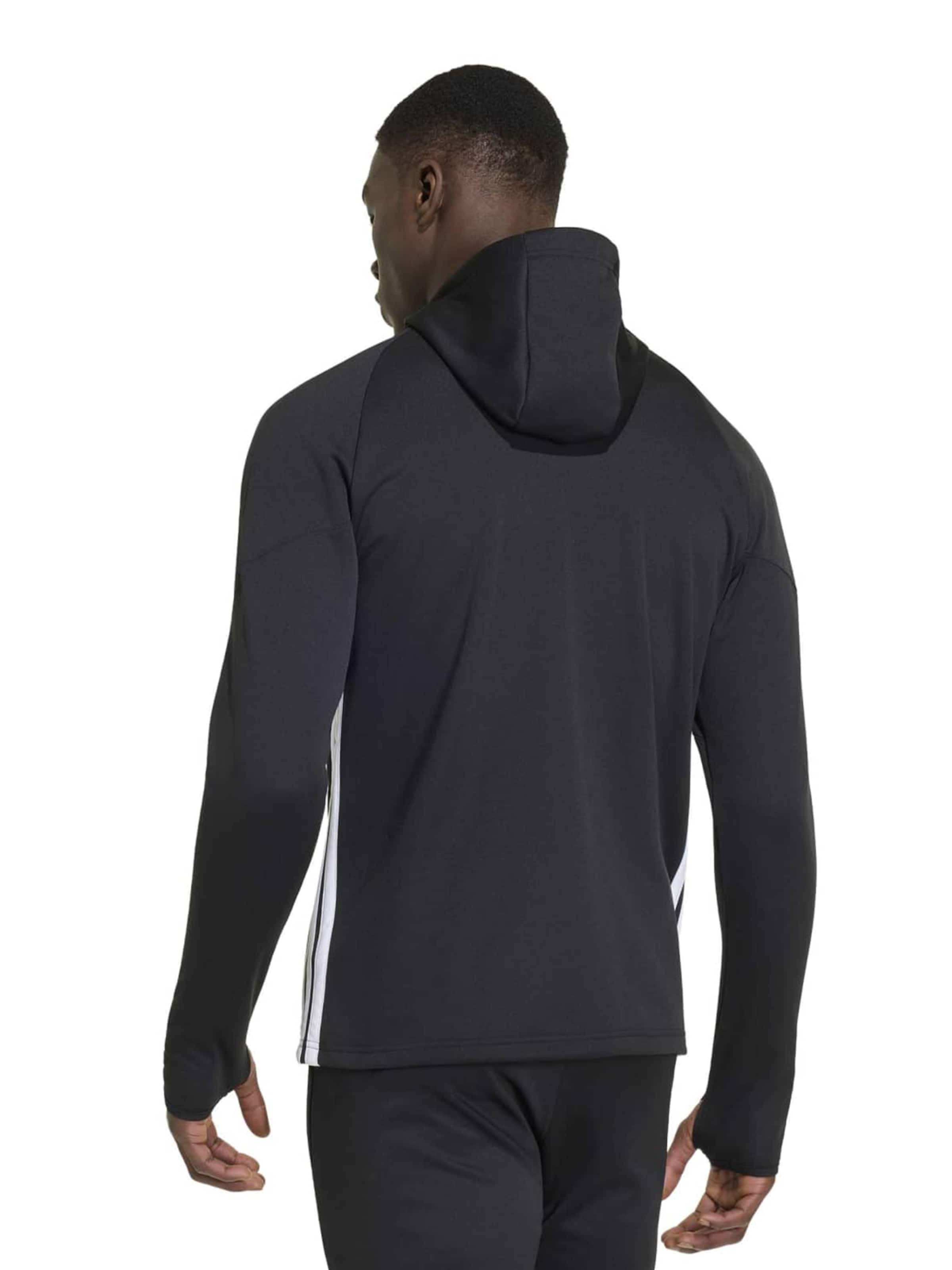 Veste de sport 'TIRO' ADIDAS PERFORMANCE en noir