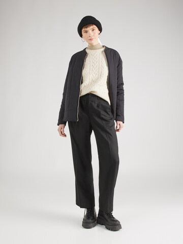 GAP Wide leg Pleat-front trousers 'DRESSY' in Black