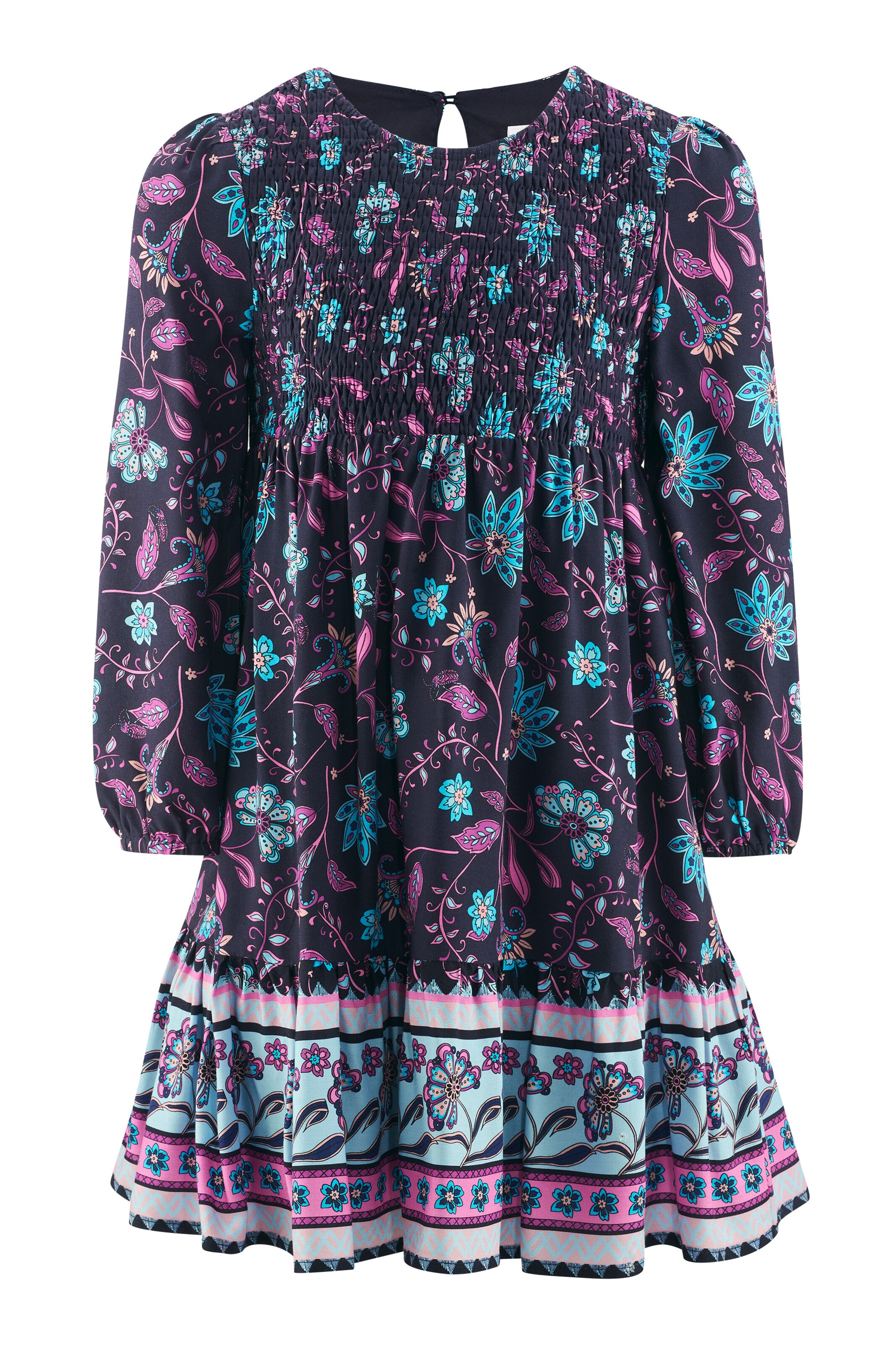 happy girls Mekko värissä sininen: etupuoli