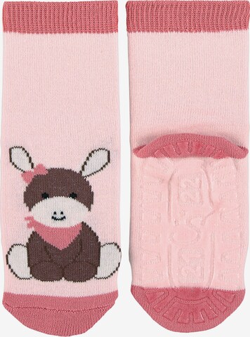 STERNTALER Socks in Pink: front