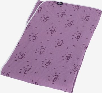 STERNTALER Baby Blanket 'Schlummerhase' in Purple