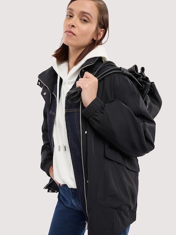 Trussardi Wintermantel in Zwart