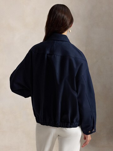 Polo Ralph Lauren Prehodna jakna | modra barva