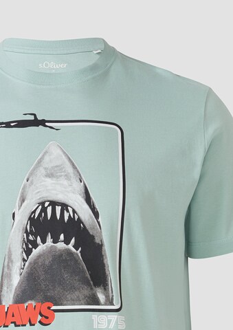 T-Shirt s.Oliver en vert