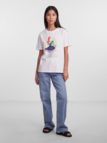 T-shirt 'Ariel' PIECES en blanc