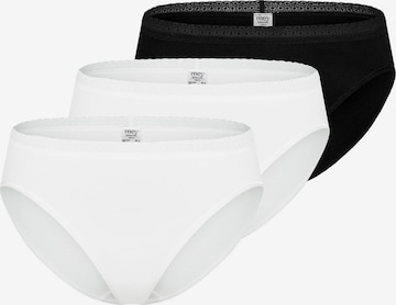 Mey Panty 'Modal Lace' in Silver: front