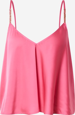 Hoermanseder x About You Top 'Isa' in Pink: front