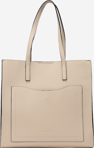 Seidenfelt Manufaktur Shopper 'Halsa' in Beige: predná strana