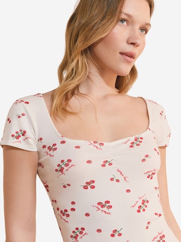 Camicia da notte 'Tige' di ETAM in bianco