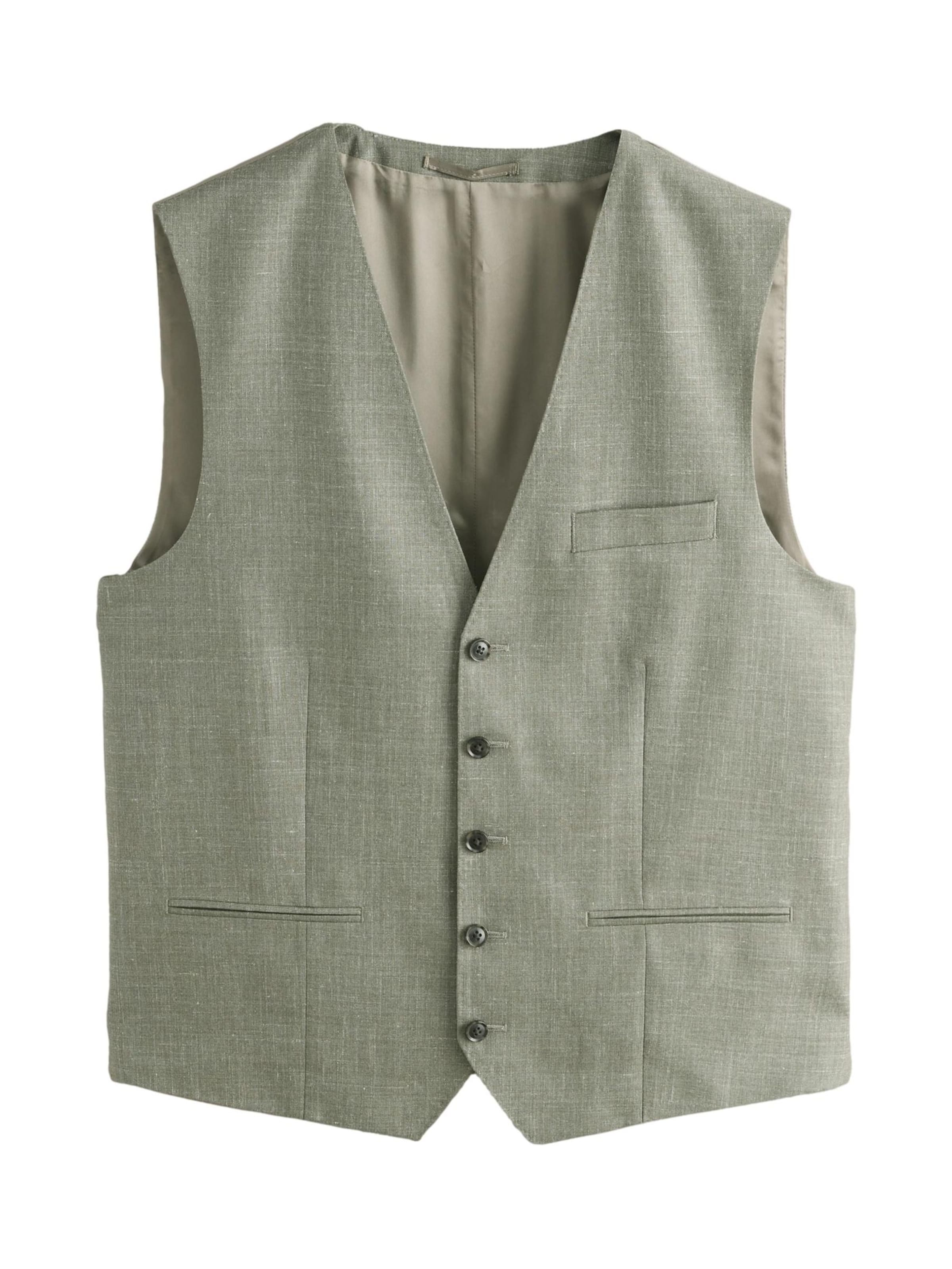 Next Gilet 'Signature' in Groen: voorkant