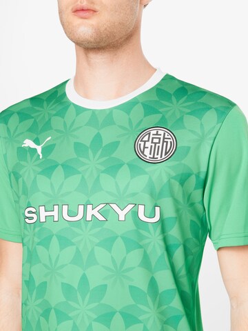 PUMA - Camiseta de fútbol en verde