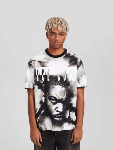 Bershka Shirt in Grau: Vorderseite