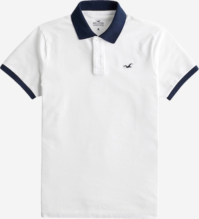 HOLLISTER T-Shirt en bleu nuit / blanc, Vue avec produit