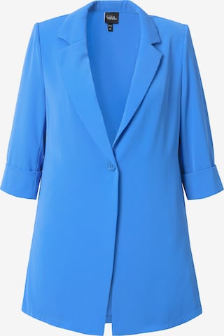Blazer Ulla Popken en bleu : devant