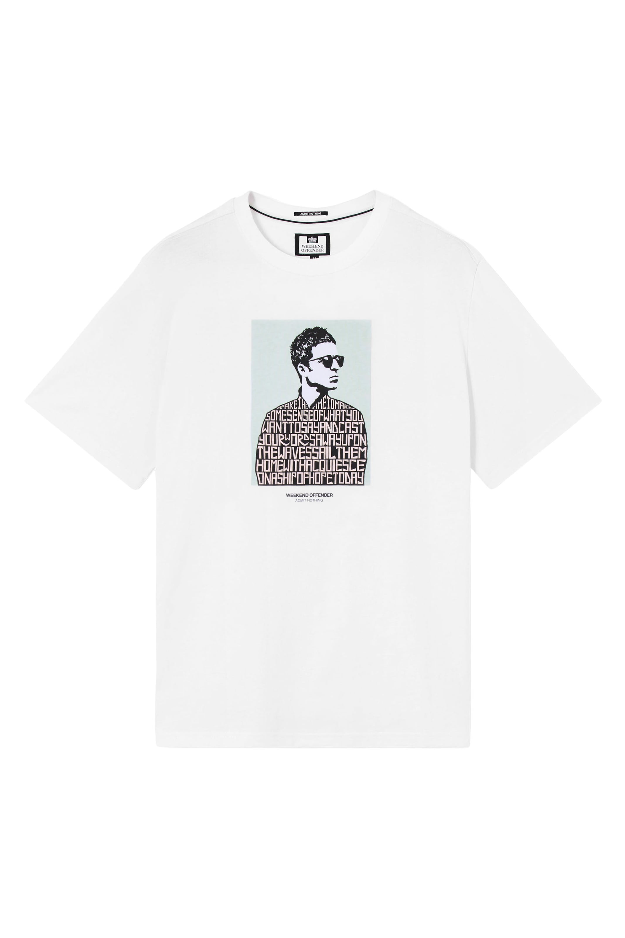 Weekend Offender Shirt 'Camden' in White: front