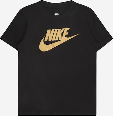 Nike Sportswear T-Shirt 'FUTURA HBR' in Schwarz: Vorderseite