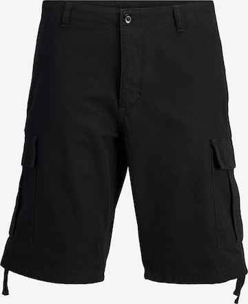 Pantaloni cargo di JACK & JONES in nero: frontale